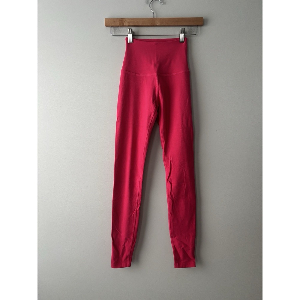 Beyond Yoga Buttery Soft Fuchsia Pink High Waisted Leggings Size‎ XS